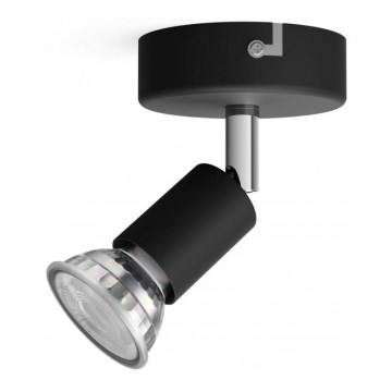 Philips - Spotlight 1xGU10/50W/230V svart