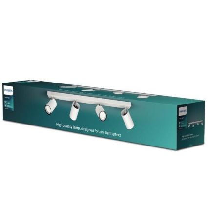 Philips - Spotlight 4xGU10/5,5W/230V