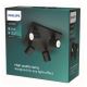 Philips - Spotlight 4xGU10/20W/230V svart