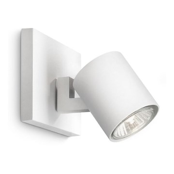Philips - Spottlampa RUNNER 1xGU10/20W/230V vit