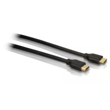 Philips SWV5401H/10 - HDMI kabel with Ethernet, HDMI 1.4 A connector 1,8m svart