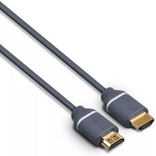 Philips SWV5650G/00 - HDMI kabel with Ethernet, HDMI 2.0 A connector 5m grå