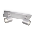 Philips - Takspot RUNNER 2xGU10/20W/230V