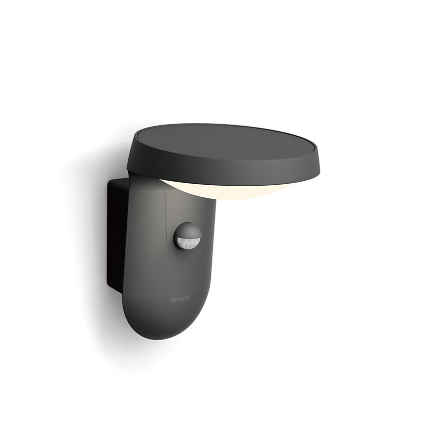 Philips - LED solcellsvägglampa med rörelse- och skymningssensor LED/1,2W/4V 1800 mAh 3000K IP44