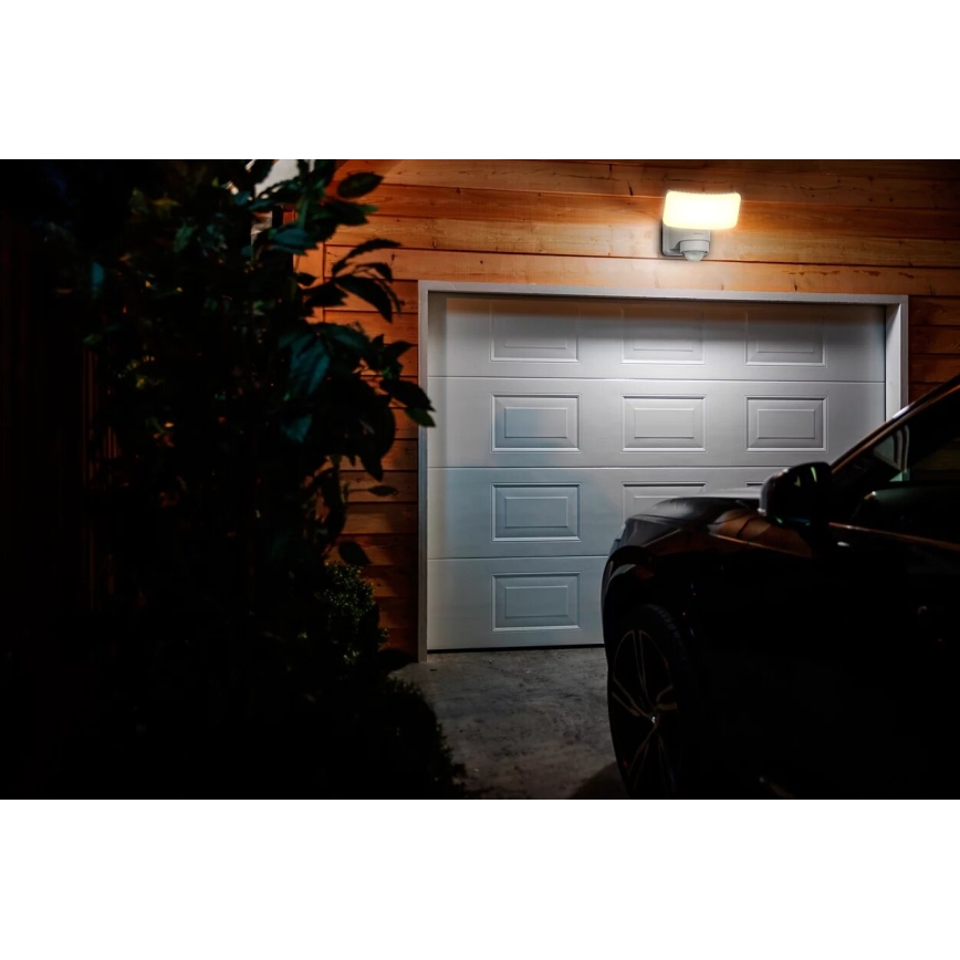 Philips - LED solcellsvägglampa med rörelse- och skymningssensor TYLUS LED/6W/3,7V 2600 mAh 3000K IP44