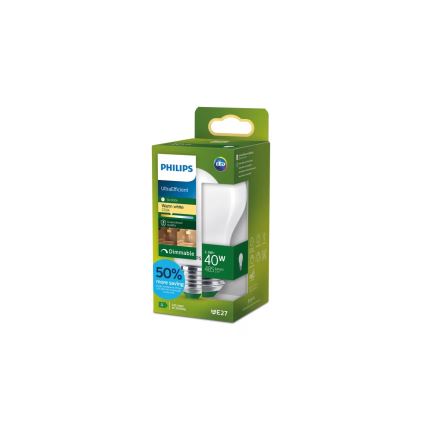 Philips ULTRAEFFICIENT A60 — dimbar LED-lampa, E27/2,3W/230V, 2700K