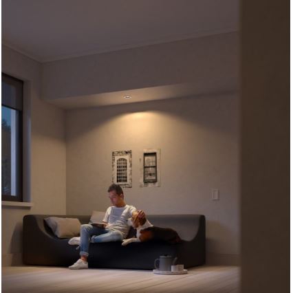 Philips - UPPSÄTTNING 3x LED ljusreglerad upphängd taklampa  Hue MILLISKIN 1xGU10/5,7W/230V 2200-6500K