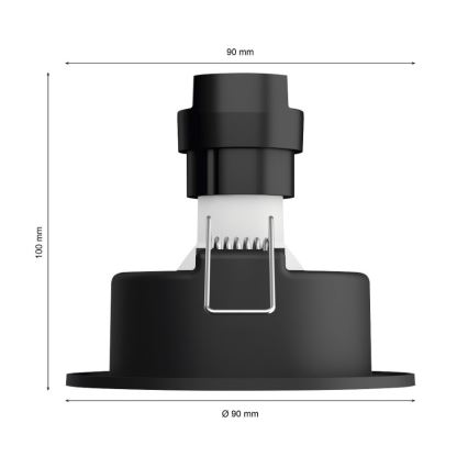 Philips - UPPSÄTTNING 3x LED ljusreglerad upphängd taklampa  Hue MILLISKIN 1xGU10/5,7W/230V 2200-6500K
