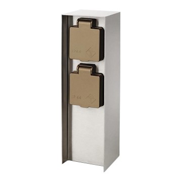 Philips - Utomhus eluttagstolpe 230V IP44