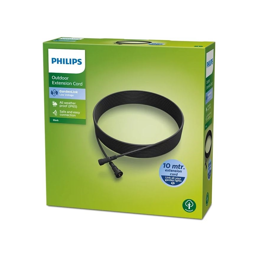 Philips - Utomhus förlängningskabel 10m IP65