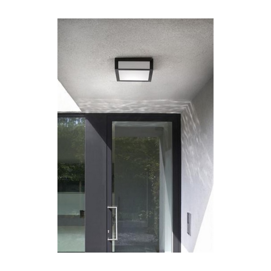 Philips - Utomhus taklampa  SKIES 2xE27/14W/230V IP44 antracit