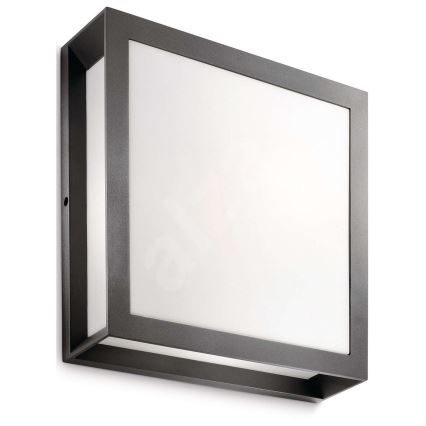 Philips - Utomhus taklampa  SKIES 2xE27/14W/230V IP44 antracit