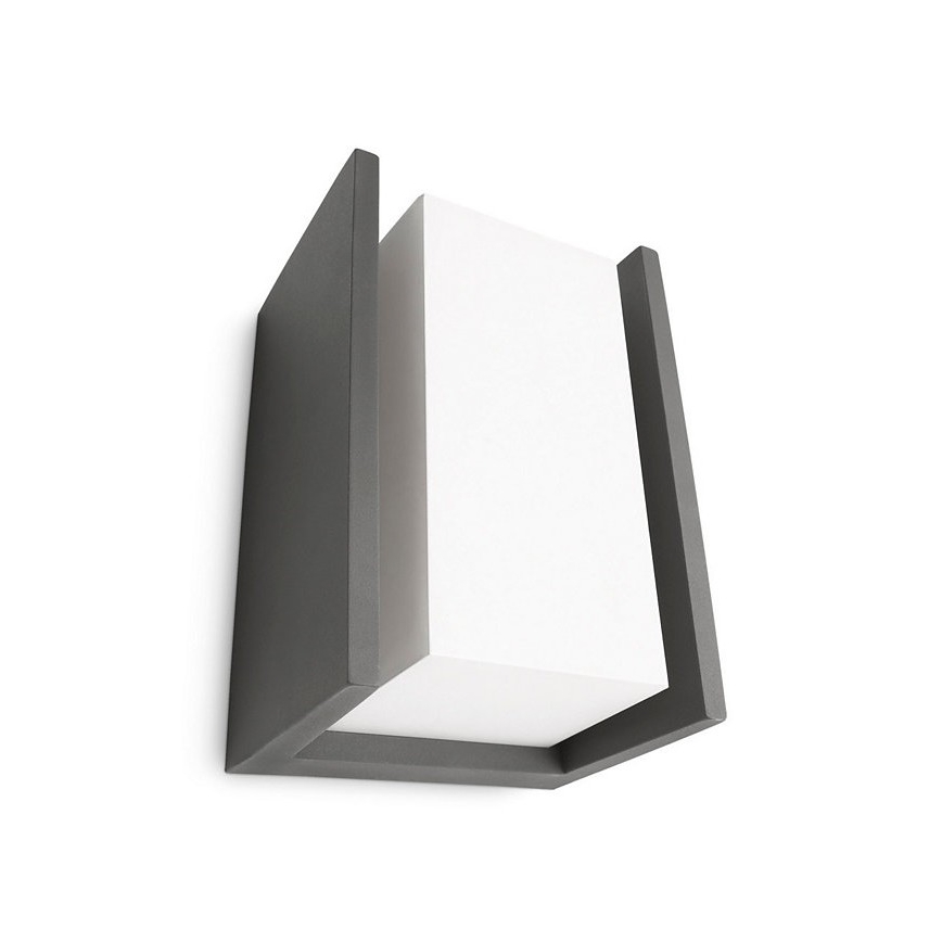 Philips - Utomhus vägglampa  BRIDGE 1xE27/15W/230V IP44