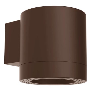 Philips - Utomhusvägglampa FYLX 1xGU10/5W/230V brun IP44