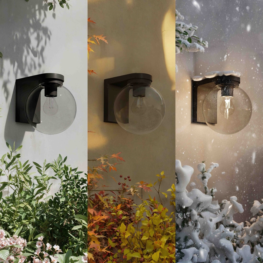 Philips - Utomhusvägglampa ULIO 1xE27/25W/230V IP44