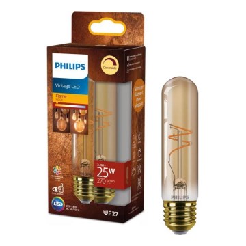Philips VINTAGE T30 LED-dimmbar glödlampa E27/3,1W/230V 1800K