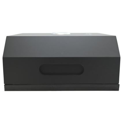 Pizzaugn med inbyggd termometer 40x34,5x16 cm svart
