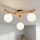 Plafondlampa ANTONIO 3xG9/5W/230V ek/vit