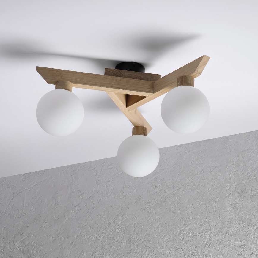 Plafondlampa ANTONIO 3xG9/5W/230V ek/vit