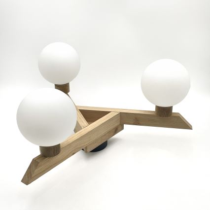 Plafondlampa ANTONIO 3xG9/5W/230V ek/vit