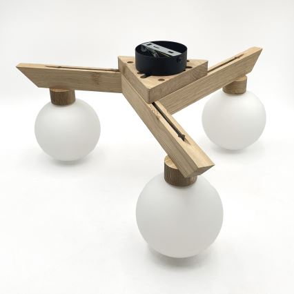 Plafondlampa ANTONIO 3xG9/5W/230V ek/vit