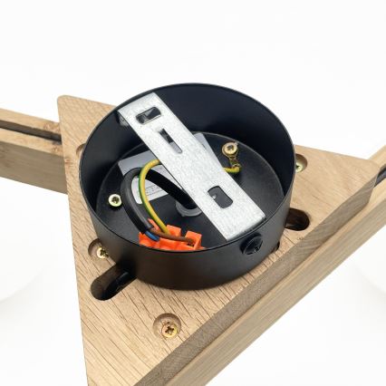 Plafondlampa ANTONIO 3xG9/5W/230V ek/vit