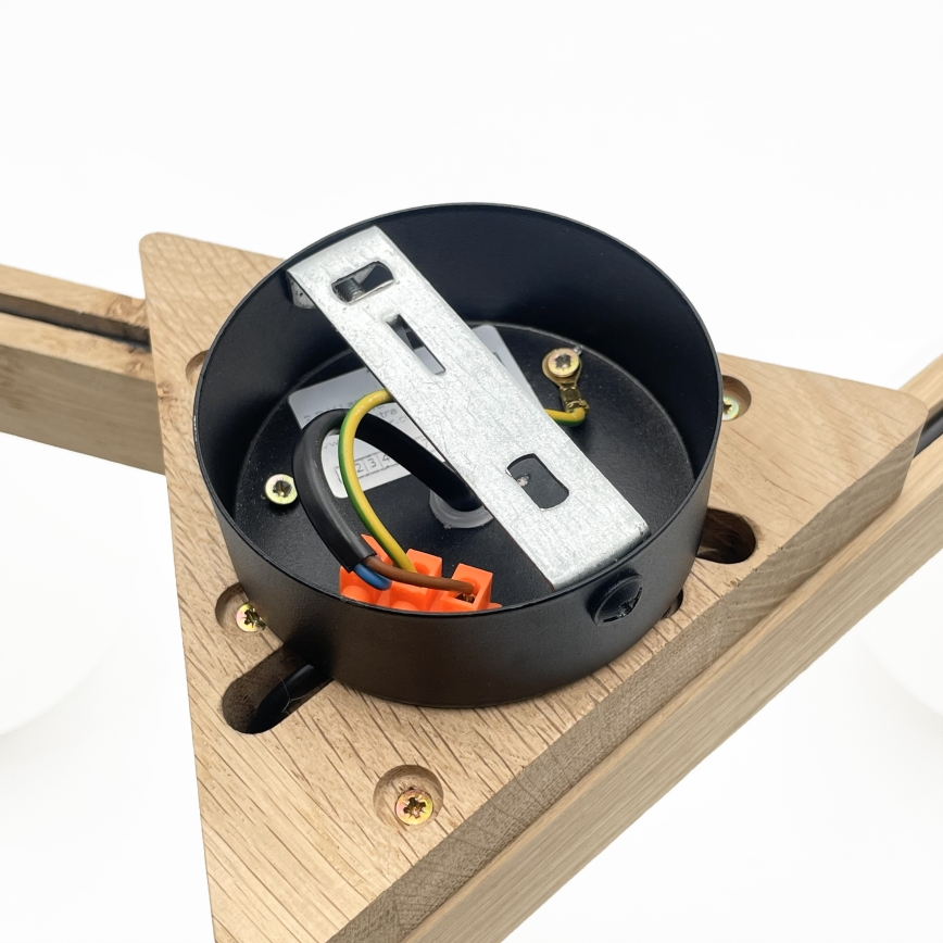 Plafondlampa ANTONIO 3xG9/5W/230V ek/vit