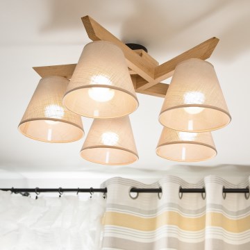 Plafondlampa ANTONIO 5xE14/40W/230V ek