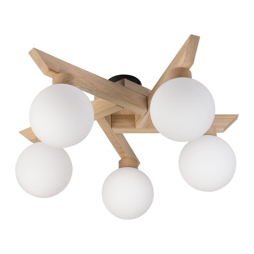 Plafondlampa ANTONIO 5xG9/5W/230V ek/vit