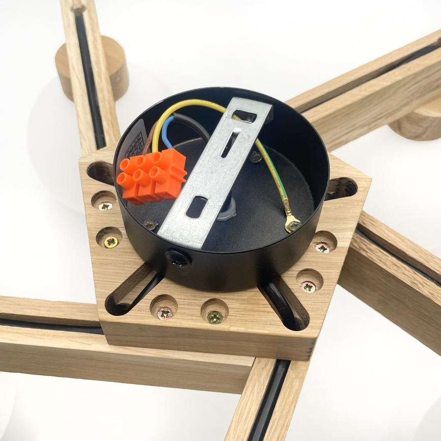 Plafondlampa ANTONIO 5xG9/5W/230V ek/vit