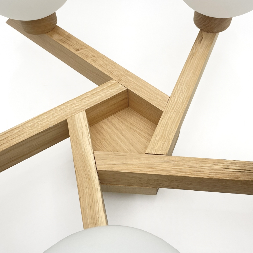 Plafondlampa ANTONIO 5xG9/5W/230V ek/vit