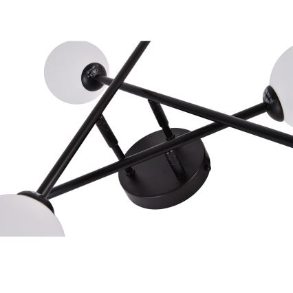 Plafondlampa DORADO 6xG9/28W/230V svart