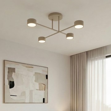 Plafondlampa HALO 4xGX53/12W/230V beige