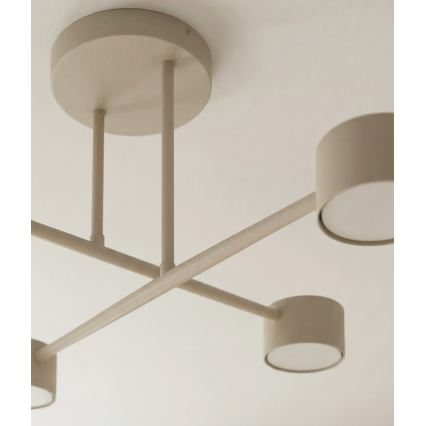 Plafondlampa HALO 4xGX53/12W/230V beige