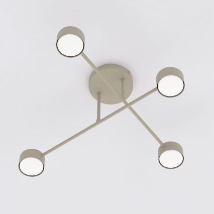 Plafondlampa HALO 4xGX53/12W/230V beige