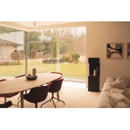 Planika - BIO-eldstad med fjärrkontroll 126,2x40 cm 3,5kW/230V svart