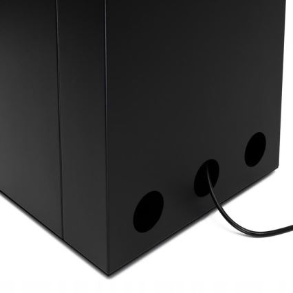 Planika - BIO-eldstad med fjärrkontroll 126,2x40 cm 3,5kW/230V svart