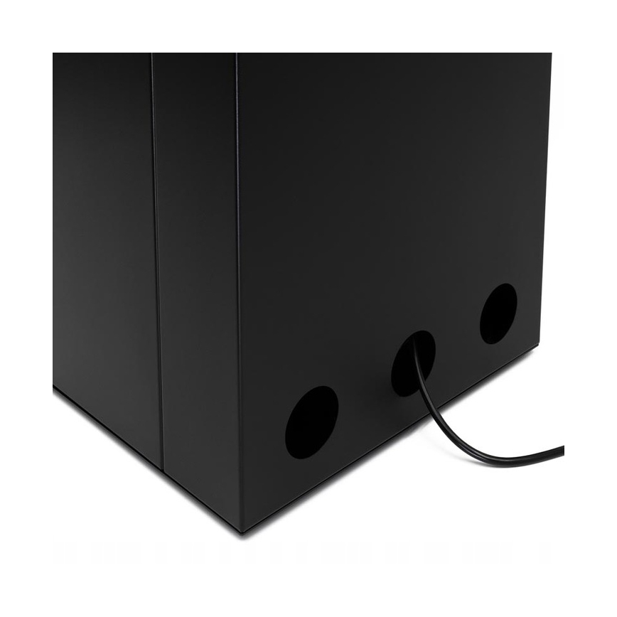 Planika - BIO-eldstad med fjärrkontroll 126,2x40 cm 3,5kW/230V svart