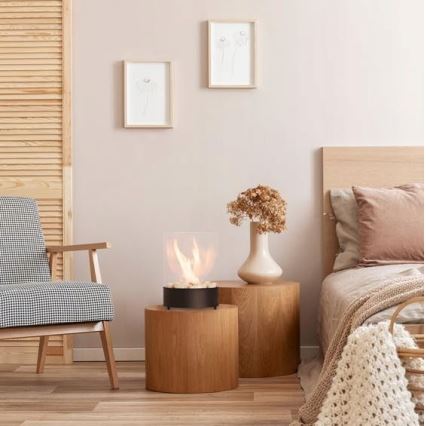 Planika - BIO-eldstad 36,3x25,1 cm 2,5 kW svart