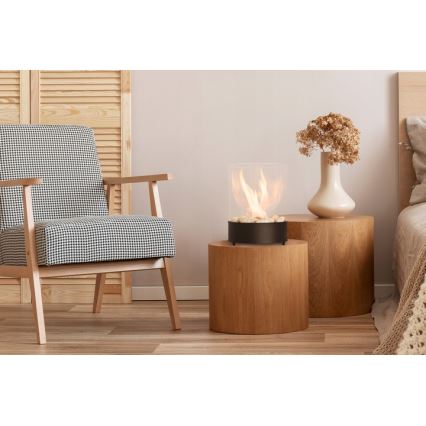 Planika - BIO-eldstad 36,3x25,1 cm 2,5 kW svart