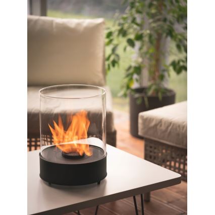 Planika - BIO-eldstad 36,3x25,1 cm 2,5 kW svart