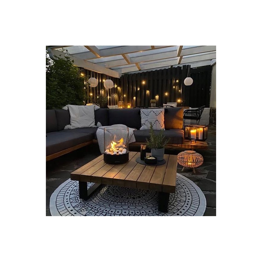 Planika - bioetanolkamin 32,1x25,1 cm 2,5kW svart