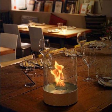 Planika - BIO-eldstad 36,3x25,1 cm 2,5 kW beige