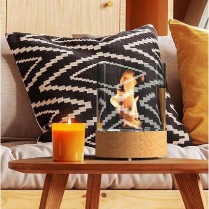 Planika - BIO-eldstad 36,3x25,1 cm 2,5 kW beige