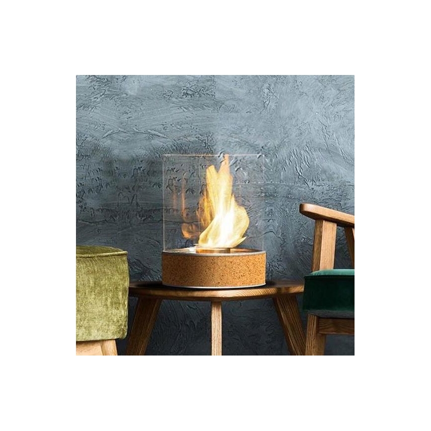 Planika - BIO-eldstad 36,3x25,1 cm 2,5 kW beige