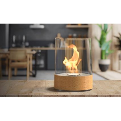 Planika - BIO-eldstad 36,3x25,1 cm 2,5 kW beige