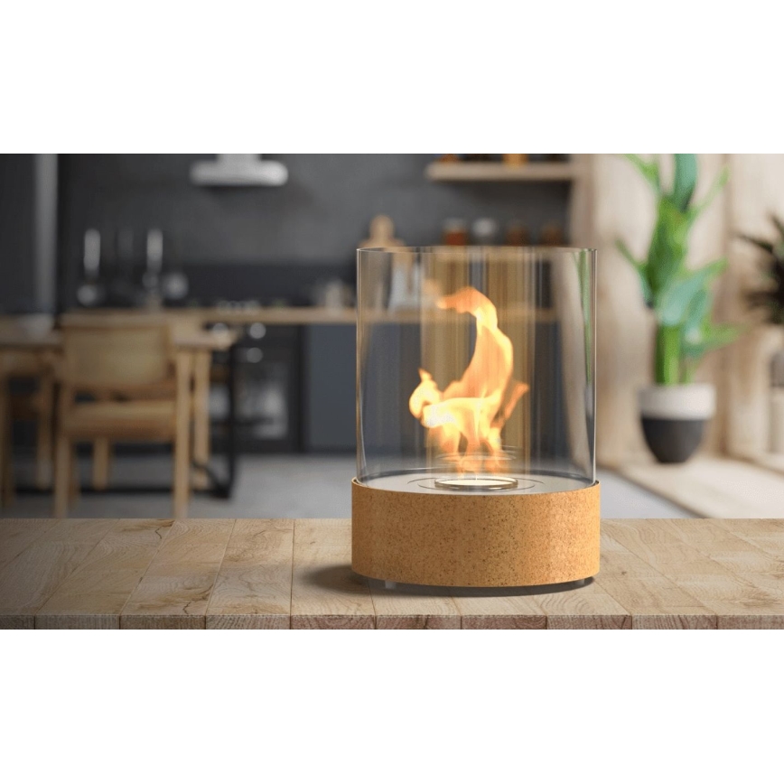 Planika - BIO-eldstad 36,3x25,1 cm 2,5 kW beige