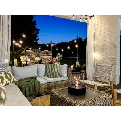 Planika - BIO eldstad 35,3x25,1 cm 2,5kW svart