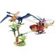 Playmobil - Barn byggnadset helicopter with Pterodactyl 39 delar