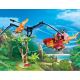 Playmobil - Barn byggnadset helicopter with Pterodactyl 39 delar